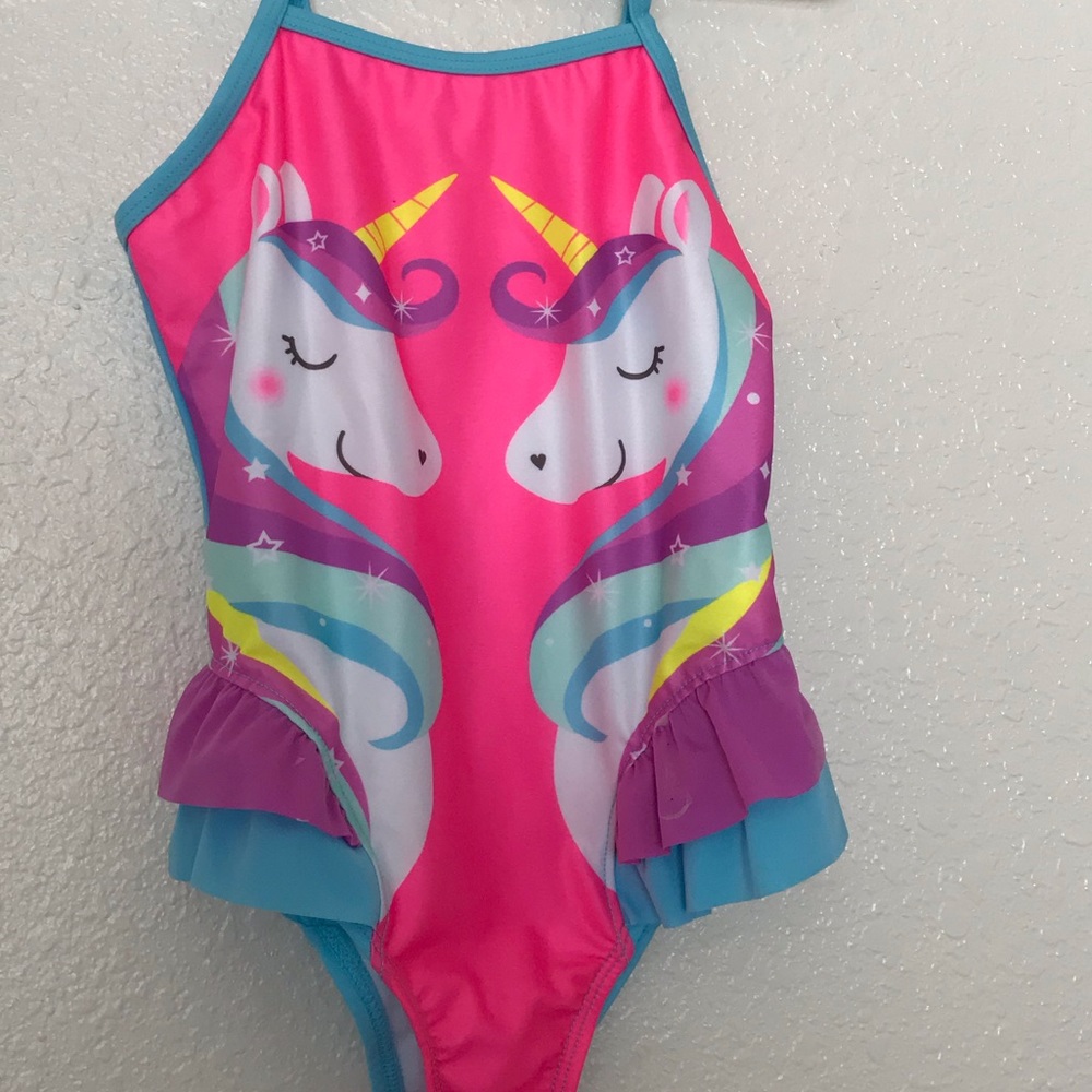 Brand new 4T Unicorn bathing suit lot